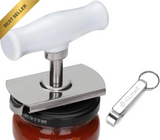 15117 Merge Easy Steel Adjustable Grip Jar Bottle Opener Can Steel Remover Kitchen Party Tool Z208.