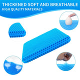 160171 Merge Gel Honeycomb Seat Cushion Flex Back Support Spine Breathable Protector Relief Z205 xxxxxxx You 030126.