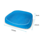 160174 Merge Gel Honeycomb Seat Cushion Felix Back Support Spine Breathable Protector Relief Z205.