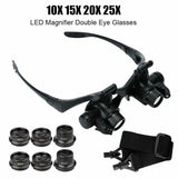 16101 Merge 8 Lens Magnifier Eye Glasses Loupe Like To See More Jeweller Watch Repairs Items.
