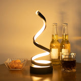 16122 Merge Modern Sprial LED Table Desk Lamp Dimmable Bedside Touch Reading Night Light Z195 xxxxxxx You 080526.