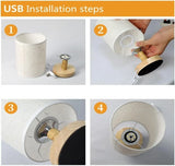 16123 Merge 3 mode Dimmable Led Bedside Lamp Touch Control Night Light USB Charge Z195 xxxxxxx You 080526.