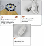 16123 Merge 3 mode Dimmable Led Bedside Lamp Touch Control Night Light USB Charge Z195 xxxxxxx You 080526.