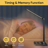16124 Merge Dimmable LED Touch Control Table Lamp Reading Night Light Wireless Phone Charger Z198 xxxxxxx You 080526.