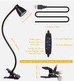 16128 Merge Flexible Clamp Clip On LED Light Reading Table Desk Bed night Reading Lamp Z195 xxxxxxx You 080526.