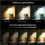 16128 Merge Flexible Clamp Clip On LED Light Reading Table Desk Bed night Reading Lamp Z195 xxxxxxx You 080526.
