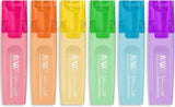 16427 Merge Classic Pastel Chisel Tip Highlighters 6 Pack Z277 xxxxxxx You 200626.