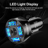 18105 Merge 12V Car Lighter Socket Charger Duel Ports QC3.0 USB Ports Faster Charger Power Adapter Z153