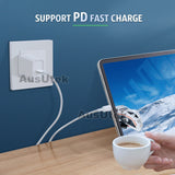 18112 Merge 1 Mt Long 2xType C to USB - C Cable Charge Cable  Data Fast Charger For iPhone 15 Samsung Z153.