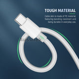 18112 Merge 1 Mt Long 2xType C to USB - C Cable Charge Cable  Data Fast Charger For iPhone 15 Samsung Z153.