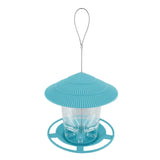 20108 Merge Bird Feeder Automatic Foot Feeding Tool Outdoor Feeder Hanging Blue Z129 xxxxxxx You 170426.