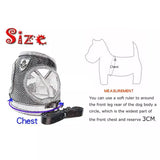 20116 Pet Dog Cat Puppy Soft Leash Breath Adjustable Harness Green S Z128.
