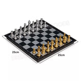 20131 Merge Large Chest Board Set Folding Gold And Silver Magnetic Chessboard Z245 xxxxxxx You 190326.