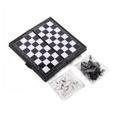20131 Merge Magnetic Travel Chess Set Mini Portable Folding Board Game Pocket X167 Z245.
