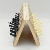 20132 Merge Large Magnetic Chess Wooden Set Folding Chessboard Pieces Wood Board Game X167 Z245.