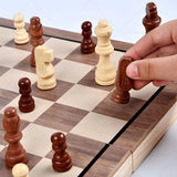 20132 Merge Large Magnetic Chess Wooden Set Folding Chessboard Pieces Wood Board Game Z245 xxxxxxx You 190326.