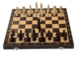 20134 Merge 39cm Ebony Magnetic Chess Set Wooden timber Oak Folding Chessboard 24cm X167 Z245.