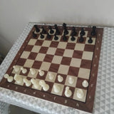 20134 Merge Magnetic Wooden Folding Chessboard Set With Felted Board Interior storage 24cm Z245 xxxxxxx You 190326.