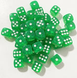 20144 Merge 10 Pack Green Large Dice Sets For Board Games Z287 xxxxxxx You 200626.
