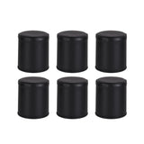 20147 Merge 6 PCS Leather Sleve Cups Dice Cups Set Colourful For Board Game Players