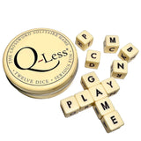 20148 Merge Qless Dice Game With 12 Dice Letters Crossword Solitaire Game	Z287 xxxxxxx You