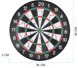 20150 Merge 18inch Flocking Dart board with 6 Darts Sports Competition Game Dartboard Z328 141026.