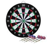 20150 Merge 18inch Flocking Dart board with 6 Darts Sports Competition Game Dartboard Z328 141026.