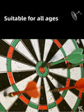 20168 Merge 17" Dart Board Set Double Sided Dartboard with 6 Darts Family Competition Z329.