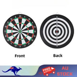 20168 Merge 17" Dart Board Set Double Sided Dartboard with 6 Darts Family Competition Z329.