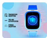 21106 Merge KIDSOCLOCK 4G Kids Smart Watch GPS Tracking Video Voice Call Blue Z145.