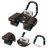 21127 Merge Abdominal Muscles Trainer With 6 Elbow Support Plank Support Aid Ab Roller Wheel Fitness Z117 xxxxxxx You 051225.