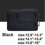 2123 Merge Waterproof Laptop Black Carry Case Cover Bag Macbook Lenovo Dell HP 12" 13" 15" Z259 xxxxxxx You 180426.