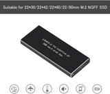 2204 Merge USB 3.0 To M.2 NGFF SSD Sata External Enclosure Storage Case Adapter Aluminuim Z197 xxxxxxx You 300826.