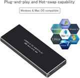 2204 Merge USB 3.0 To M.2 NGFF SSD Sata External Enclosure Storage Case Adapter Aluminuim Z197 xxxxxxx You 300826.