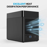 2206 Merge Orico 5 Bay Hard Drive Enclosure USB 3.0 To SATA 3.5inch Enclosure Magnetic To Z197 xxxxxxx You 300826.