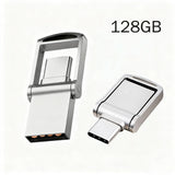 2208 Merge Mini USB Flash Drive USB C + USB A Thumb Drive With Retractable Cover USB Stick Z194 xxxxxxx You 010526.