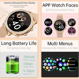 22115 Merge Fitness Smart Watch Women Men Heart Rate For iPhone Android Bluetooth Waterproof.