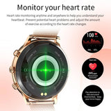 22115 Merge Fitness Smart Watch Women Men Heart Rate For iPhone Android Bluetooth Waterproof.