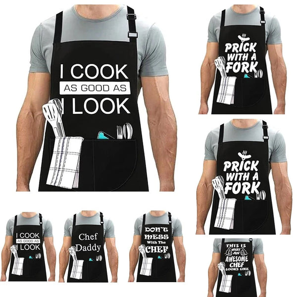 22121 Merge Men Women BBQ Professional Aprons Novelty Funny Kitchen Chef Cooking Z199 xxxxxxx You 151225.