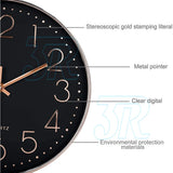 22141 Merge Wall Clock Round Square Silent Non Ticking Battery Operated Z248 xxxxxxx You 240326.