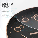 22141 Merge Wall Clock Round Square Silent Non Ticking Battery Operated Z248 xxxxxxx You 240326.