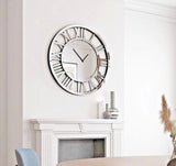 22142 Merge New Design Large Wall Clock with Mirror finishing Wall Decor Mirror Clock Z248 xxxxxxx You 240326.