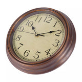 22143 Merge Wall Clock Modern Vintage Rustic Wooden Style Home Kitchen Silent Quartz 12inch Z248 xxxxxxx You 240326.