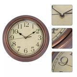 22143 Merge Wall Clock Modern Vintage Rustic Wooden Style Home Kitchen Silent Quartz 12inch Z248 xxxxxxx You 240326.