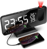 22150 Merge LED Digital Smart Alarm Clock Projection Temperature time Projector LCD Display Z249 xxxxxxx You 270326.