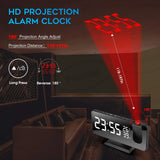 22150 Merge LED Digital Smart Alarm Clock Projection Temperature time Projector LCD Display Z249 xxxxxxx You 270326.
