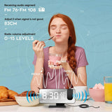 22150 Merge LED Digital Smart Alarm Clock Projection Temperature time Projector LCD Display Z249 xxxxxxx You 270326.