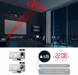22150 Merge LED Digital Smart Alarm Clock Projection Temperature time Projector LCD Display Z249 xxxxxxx You 270326.