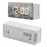 22152 Merge Digital Led Mirror Desk Alarm Clock Table Temperature Time Snooze USB Battery Z249 xxxxxxx You 270326.