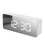 22152 Merge Digital Led Mirror Desk Alarm Clock Table Temperature Time Snooze USB Battery Z249 xxxxxxx You 270326.